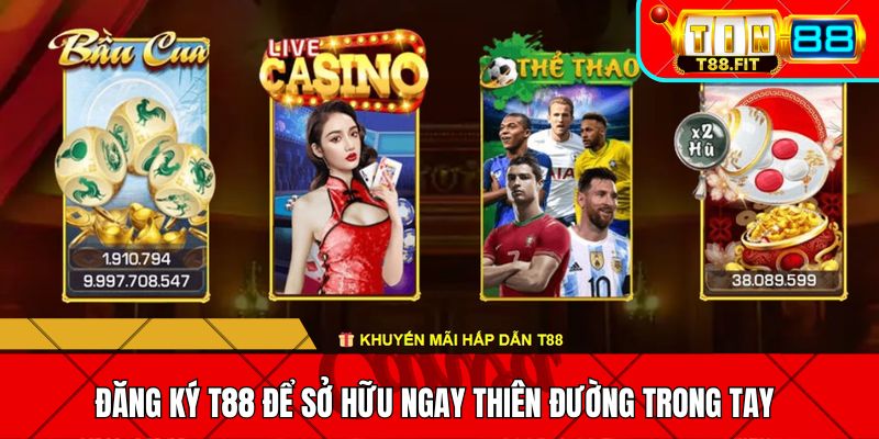 Đăng ký T88 để sở hữu ngay thiên đường trong tay