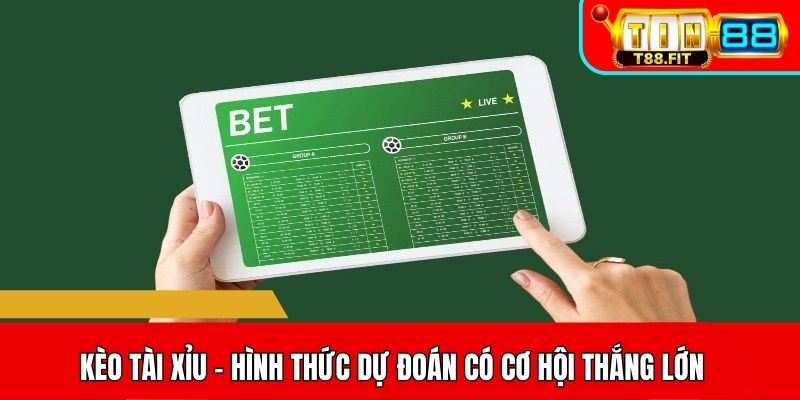 Kèo Tài Xỉu - Hình thức dự đoán có cơ hội thắng lớn 